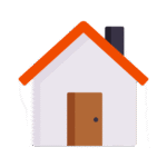 simple house illustration symbolising the importance of timely roof financing to maintain and protect commercial property value.