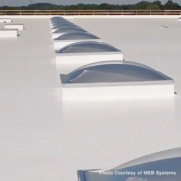 Membrane roofing example