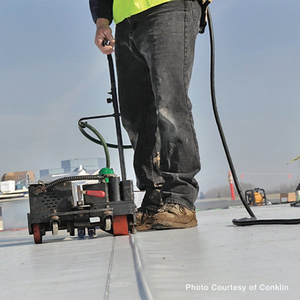 Conklin roof maintenance by professional contractor